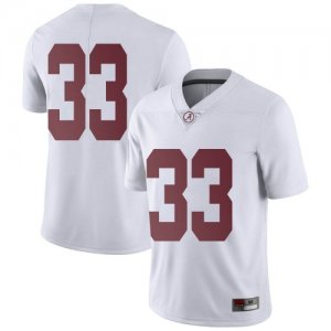 Youth Alabama Crimson Tide #33 Jackson Bratton White Limited NCAA College Football Jersey 2403SUEH3